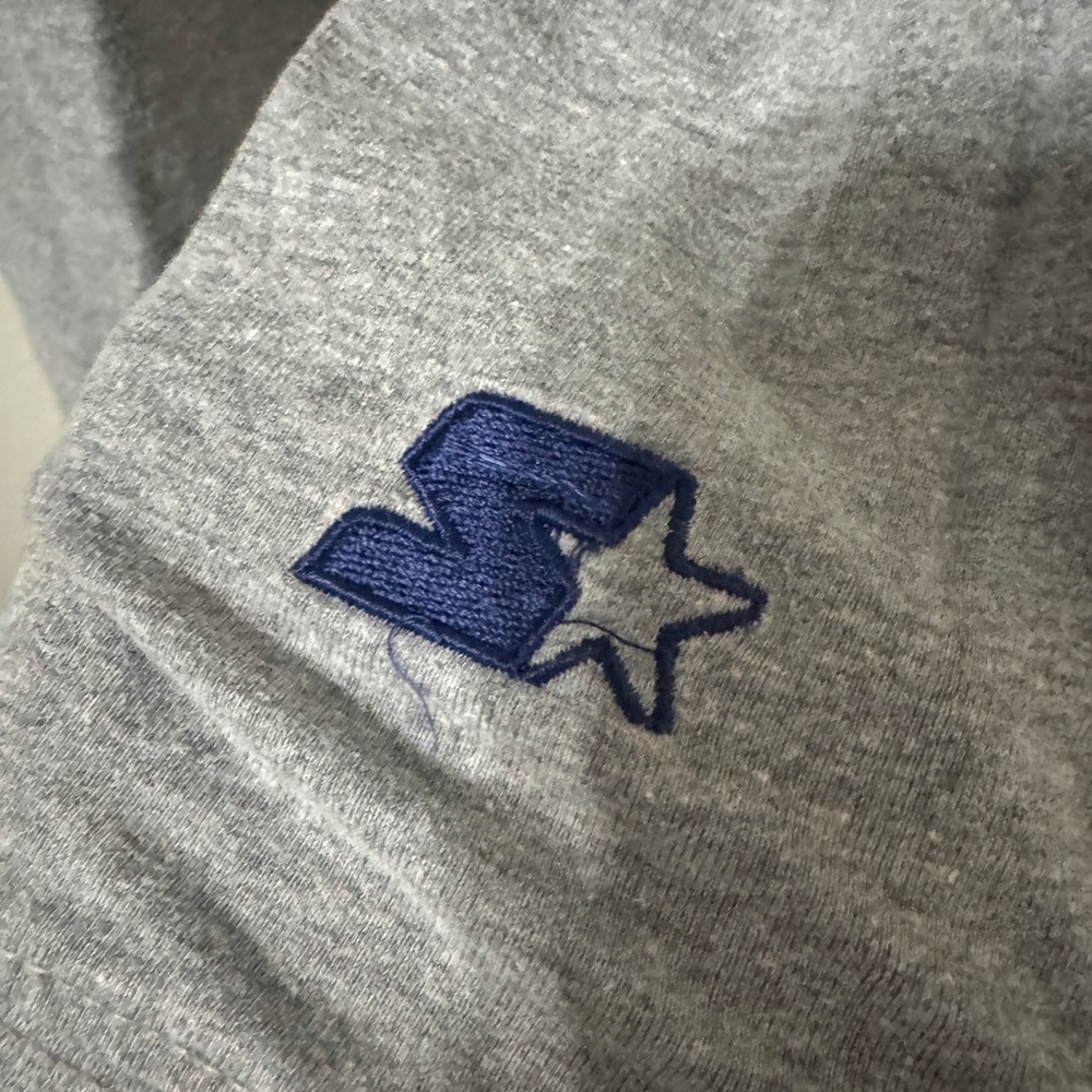 Notre Dame University Long Sleeve Graphic Tee Gray Small - Picture 2 of 5